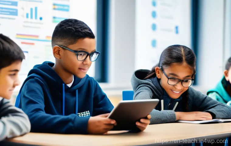 테크놀로지 기반 학습의 미래 - **AI-Powered Personalized Learning Session**
A bright, modern learning hub with soft, natural li...